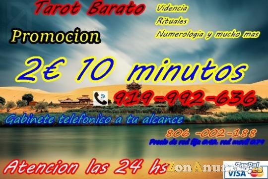 Tarot del tiempo a 2 euros los 10 min